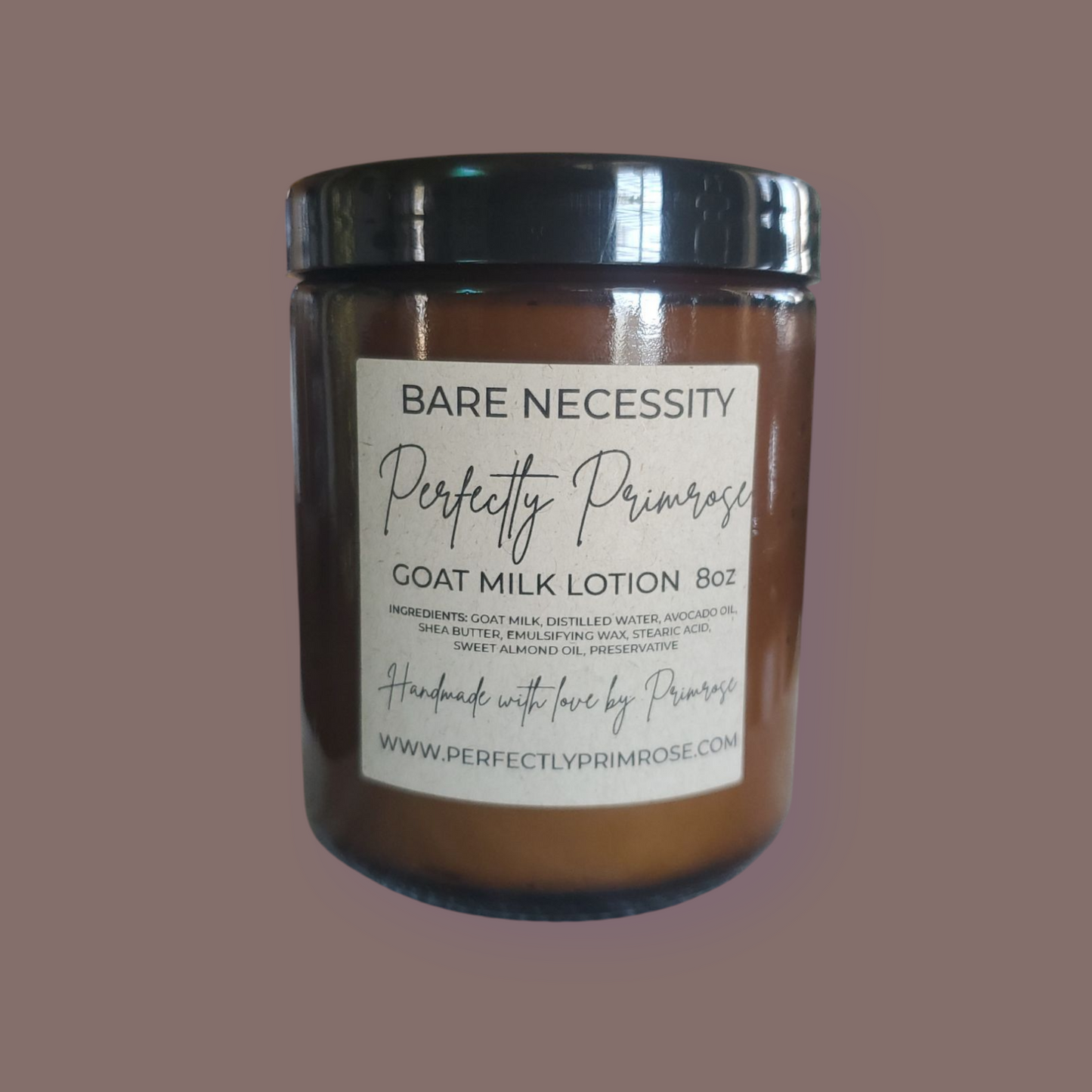 Bare Necessity Lotion Jar