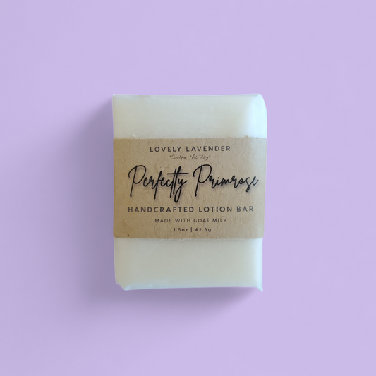 Lovely Lavender Face Lotion Bar