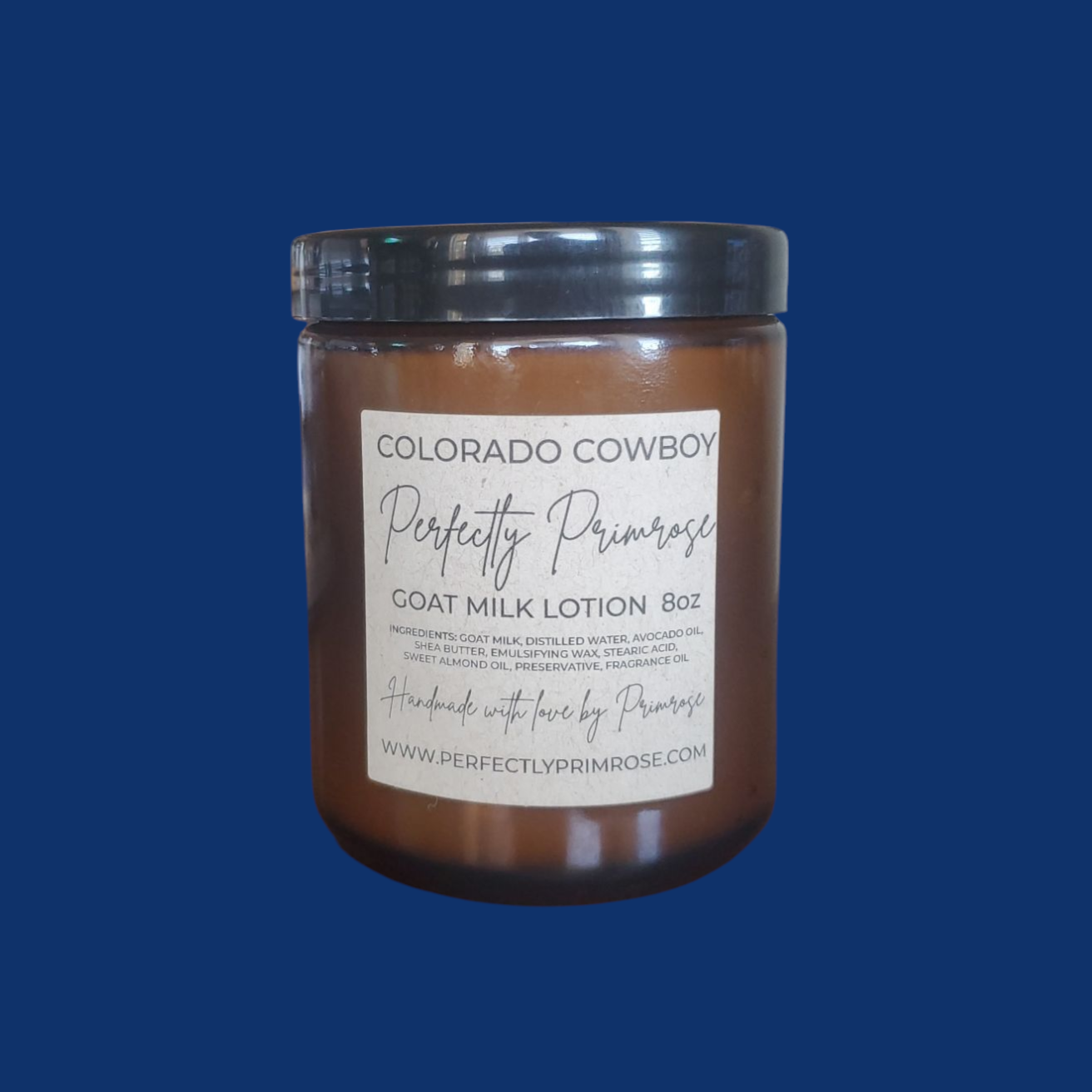 Colorado Cowboy Lotion Jar