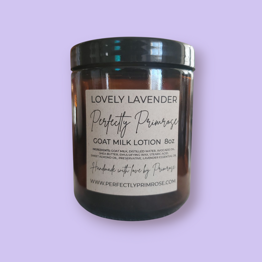 Lovely Lavender Lotion Jar