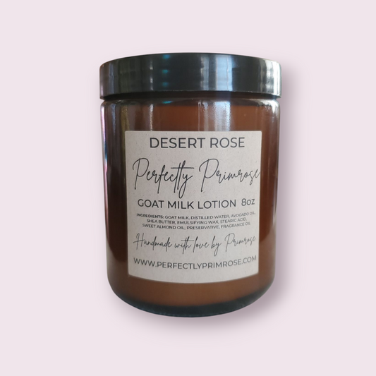 Desert Rose Lotion Jar